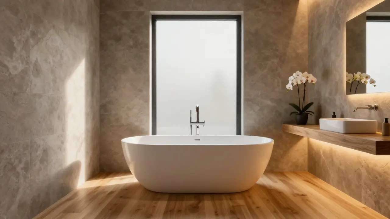 Luxusní koupelna: jak navrhnout prostor pro hlubokou relaxaci