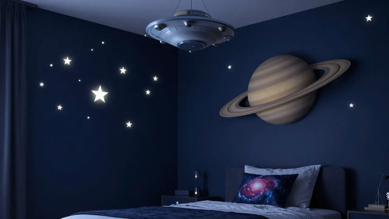 Tématické dětské pokoje: vesmír, džungle a sport - jak navrhnout prostor, který dítě bude milovat