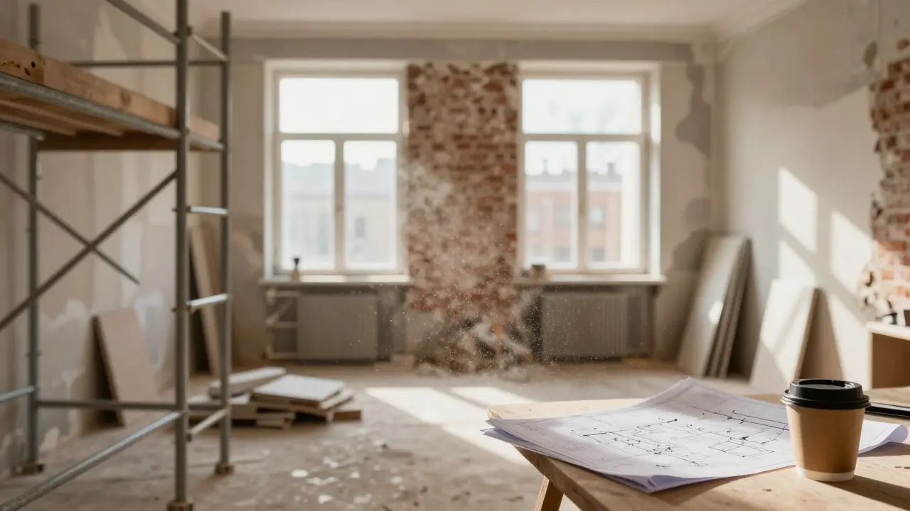 Rekonstrukce staršího bytu s důrazem na původní architekturu